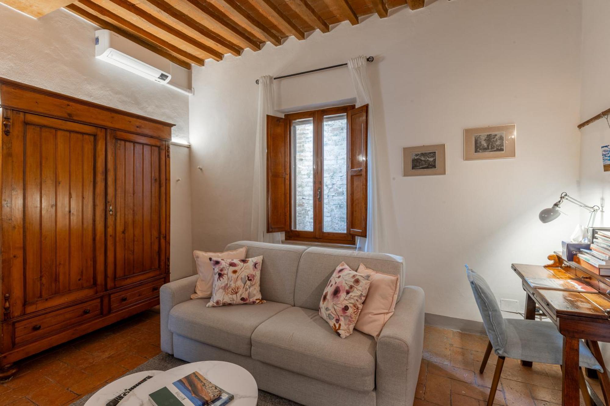 Ferienwohnung La Sosta Di Arrigo Buonconvento Exterior foto