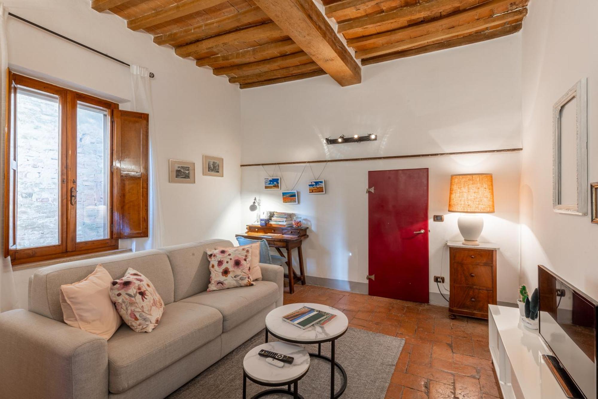 Ferienwohnung La Sosta Di Arrigo Buonconvento Exterior foto