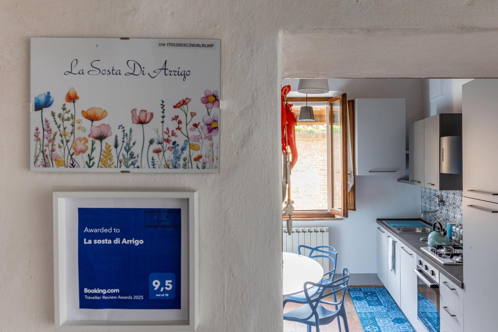 Ferienwohnung La Sosta Di Arrigo Buonconvento Exterior foto